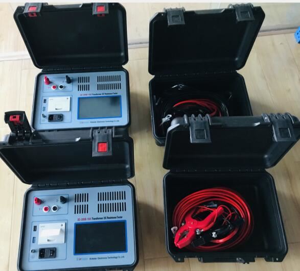 2 Sets Of Our Transformer DC Resistance Tester Were Sent To Customer Yersterday